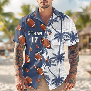 Personalized Name Tropical Summer Beach Hawaii Shirt For Sport Lovers LM32 893683