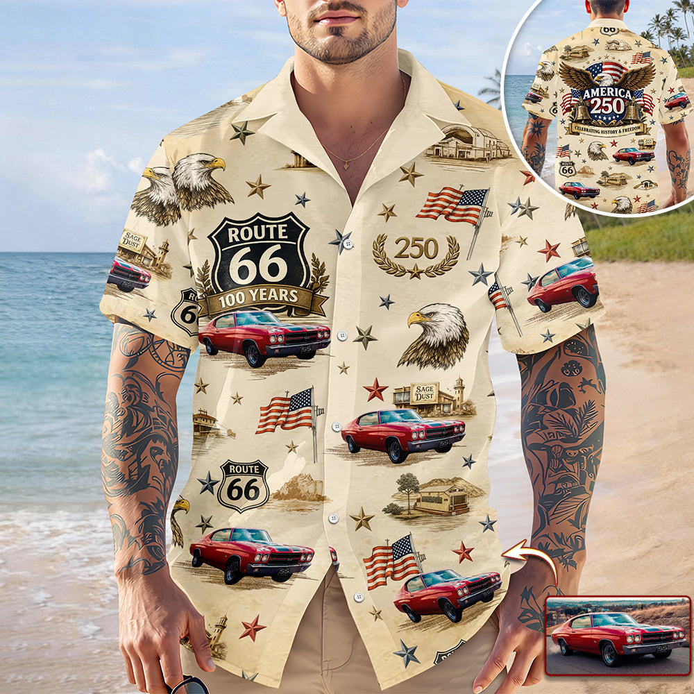 Celebrating Route 66 100 Years - America 250th Anniversary Hawaii Shirt CH07 910574