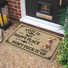 Personalized This Is My Happy Place Welcome Doormat Dog Lover Gift TH10 170487