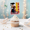 Custom Photo Class of 2026 Graduation Decoration Cupcake Toppers CH07 895292