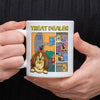 Personalized Funny Dog Treat Dealer For Dog Lovers  White Mug LM32 893375