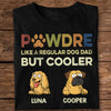 Custom Photo Pawther Like A Regular Dog Dad But Cooler Shirt LM32 893509