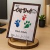 Best Cat Dad Ever Hands Down 2-Layered Wooden Plaque With Stand For Cat Lover TH10 894033