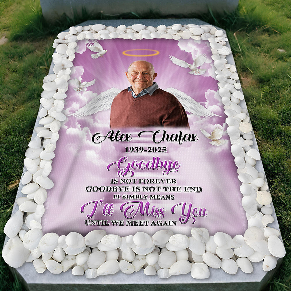 Custom Photo If Tears Could Build A Stairway Personalized Memorial Blanket Memorial Gift For Loss Of Loved One HO82 894252