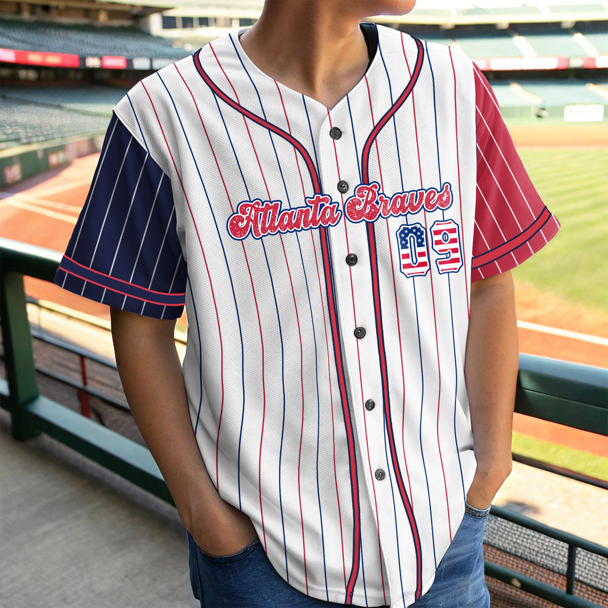Personalized USA Baseball Jersey Shirt Gift For 4th of July Independence Day HO82 894268