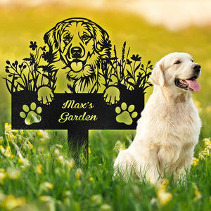Personalized Dog Garden Stake Funny Gift For Dog Lovers CH07 896176