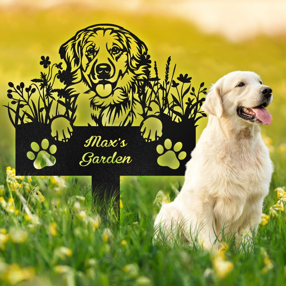 Personalized Dog Garden Stake Funny Gift For Dog Lovers CH07 896176