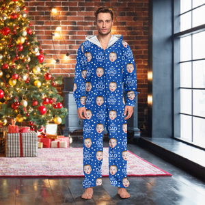 Custom Photo Best Dad Ever Onesie Pajamas HO82 894324