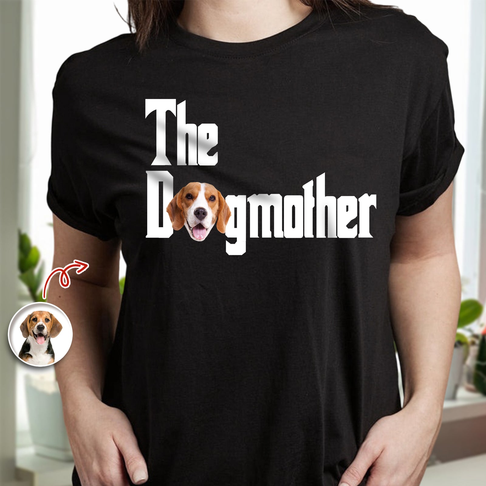 Custom Photo Dog Dad Dog Mother Shirt Gift for Dog Lovers TH10 894279