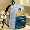 Custom Kid Photo Hello School Backpack CH07 896124
