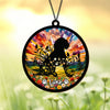 Custom Floral Dog Memorial Suncatcher For Dog Lovers TH10 894507