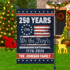 Celebrate Our America 250th Anniversary United States Personalized Garden Flag HA75 897402