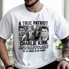 Justice for Charlie Kirk - Prayers Up for Charlie Bright Shirt HA75 64408