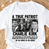 Justice for Charlie Kirk - Prayers Up for Charlie Bright Shirt HA75 64408