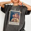 Custom Couple Photo Vintage 90s Comfort Color Shirt CH07 899390