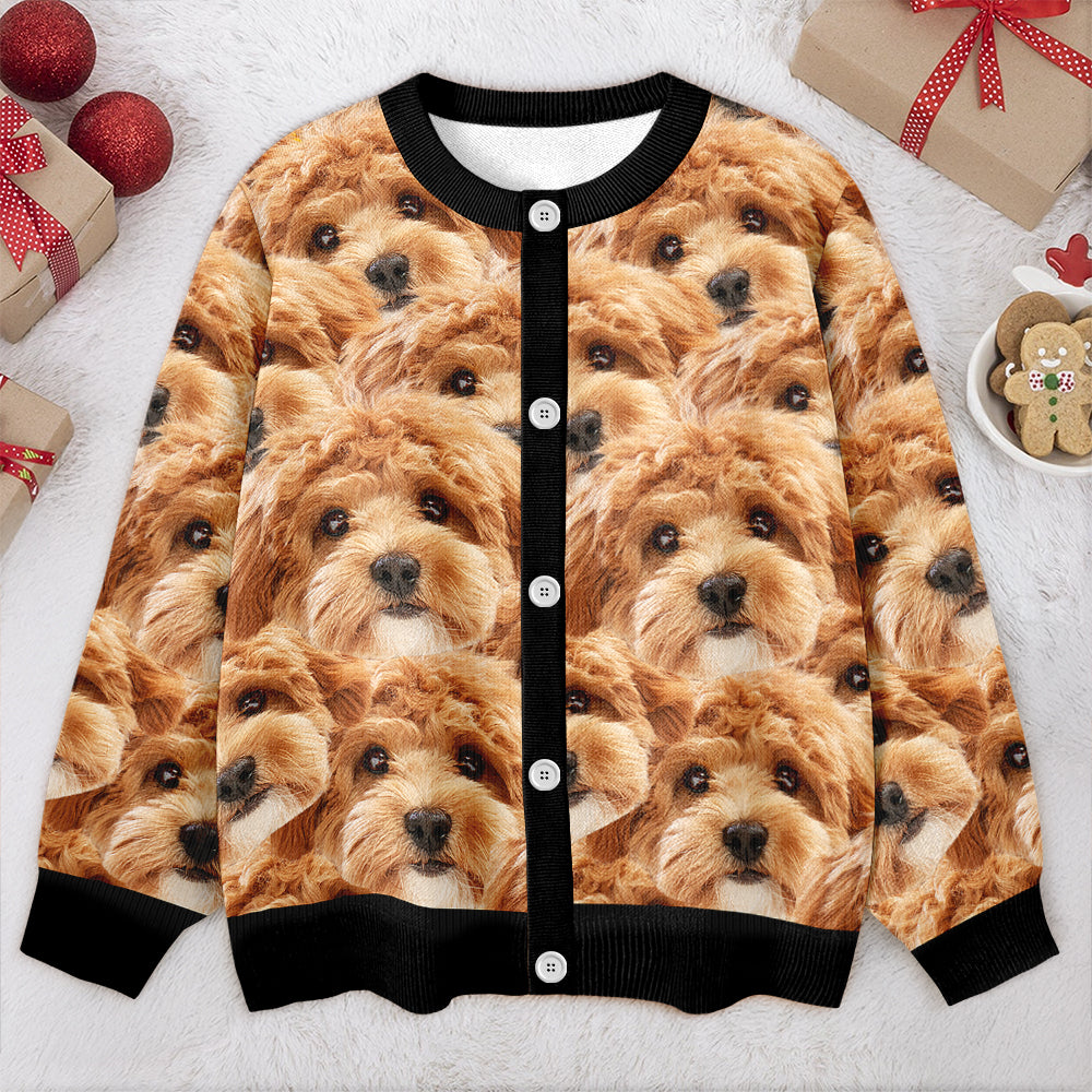 Custom Funny Dog Face Cardigan Gift For Dog Lovers CH07 899830
