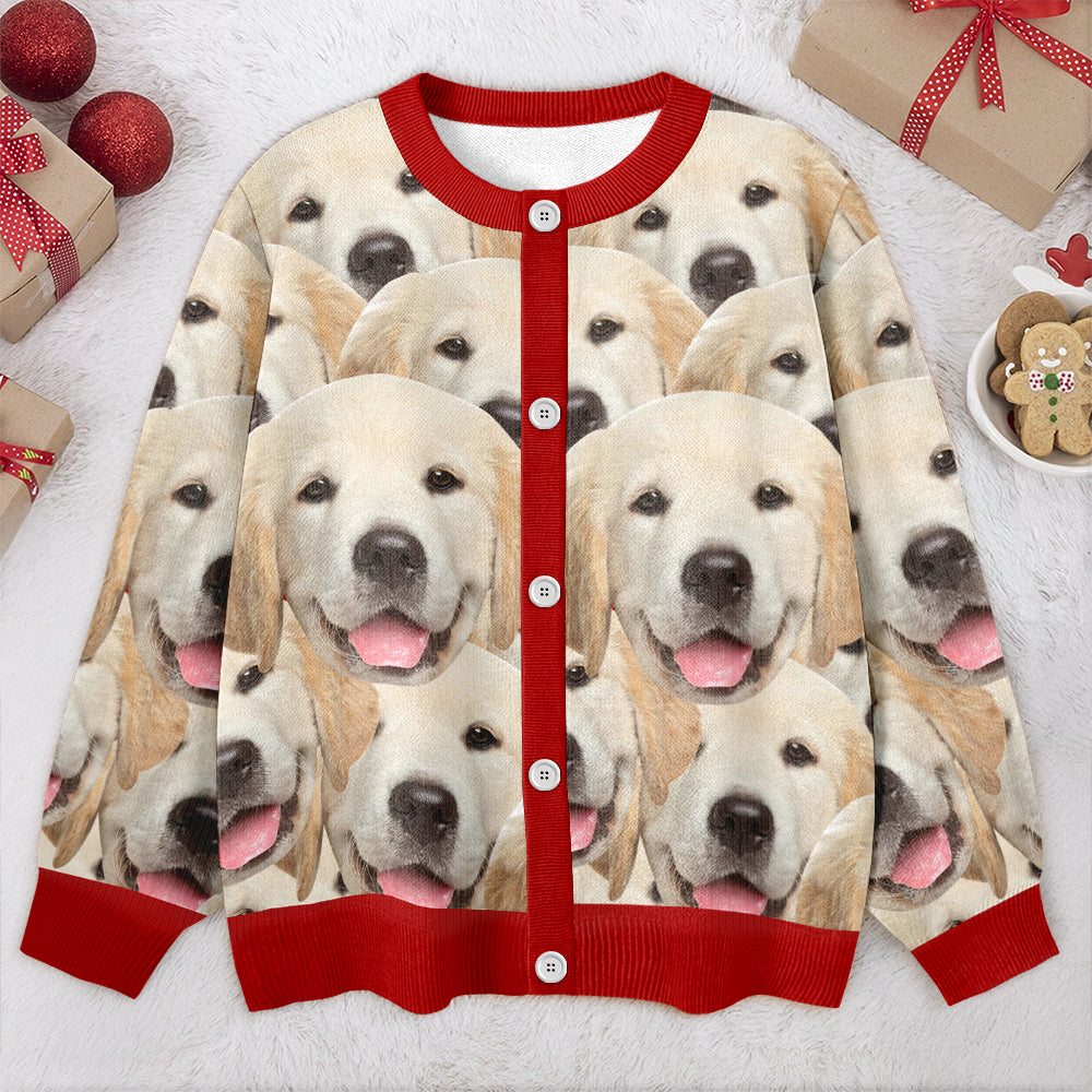 Custom Funny Dog Face Cardigan Gift For Dog Lovers CH07 899830