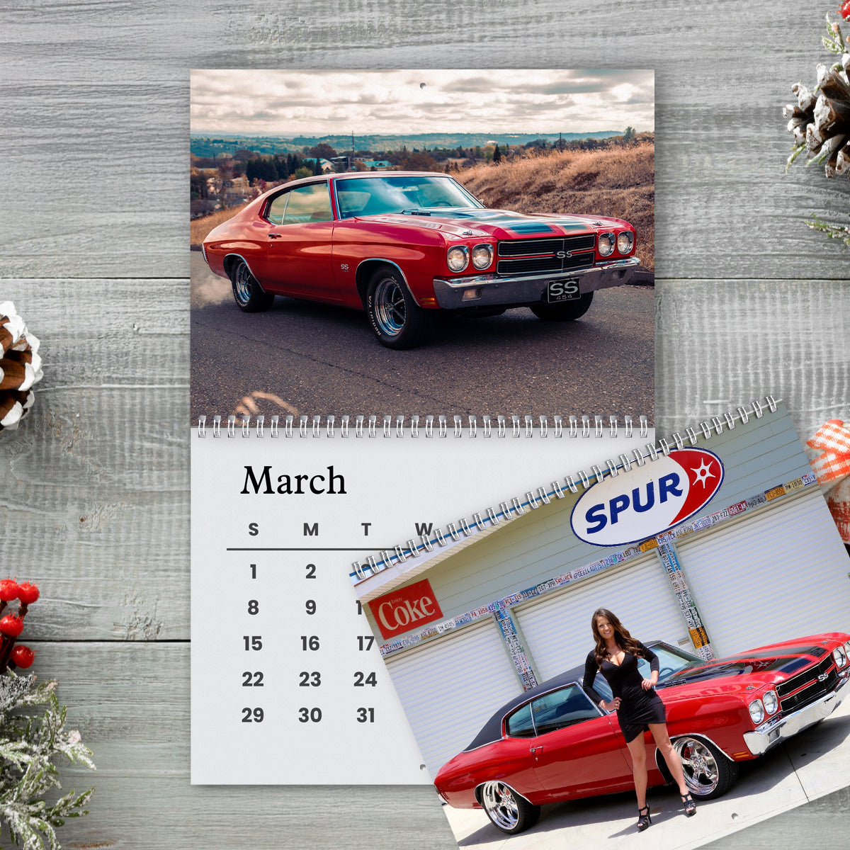 Custom Car Photo Wall Calendar For Car Lover TH10 896837