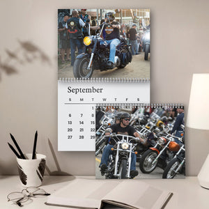 Custom Photo Wall Calendar For Biker TH10 896839