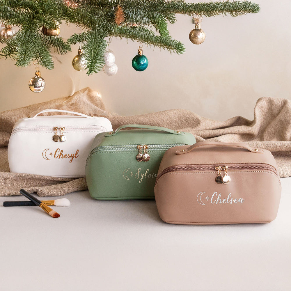 Personalized  Custom Name And Icon Embroidered Makeup Bag TH10 896853