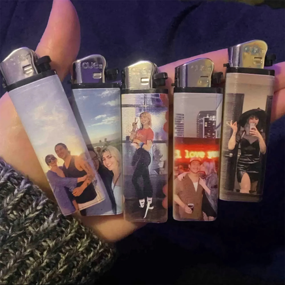 Custom Funny Photo Designed Lighters Perfect Holiday Gifts HA75 898334