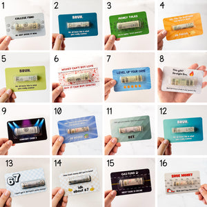 Personalized Gift Merry Christmas BRUH Money Holder Card HO82 900540