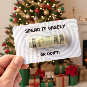 Personalized Funny Merry Money Holder Card Gift For Birthday, Holiday, Christmas HO82 900544