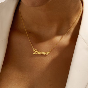 Custom Name On Necklace Birthday Gift for Her, Christmas Gift, Gift for Mom TH10 898037