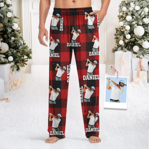 Custom Photo Golf Sweatpants Christmas Gift For Golf Lovers, Golfer HA75 898526