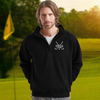 Custom Name With Golf Icon On Golf Quarter Zip Sweatshirt For Golfer TH10 898169