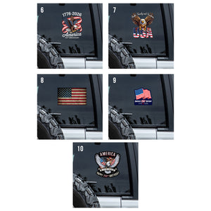 USA 250th Anniversary Car Window Decal Sticker TH10 898345