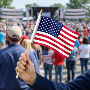 American Flag Handheld Flag, For Patriotic Parades and Celebrations HO82 900950