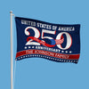 United States of America 1776 2026 House Flag 250 Years Patriotic Gift Decor CH07 910126