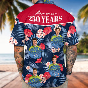 Custom Photo America 250 Years 1776 - 2026 Hawaii Shirt TH10 898373