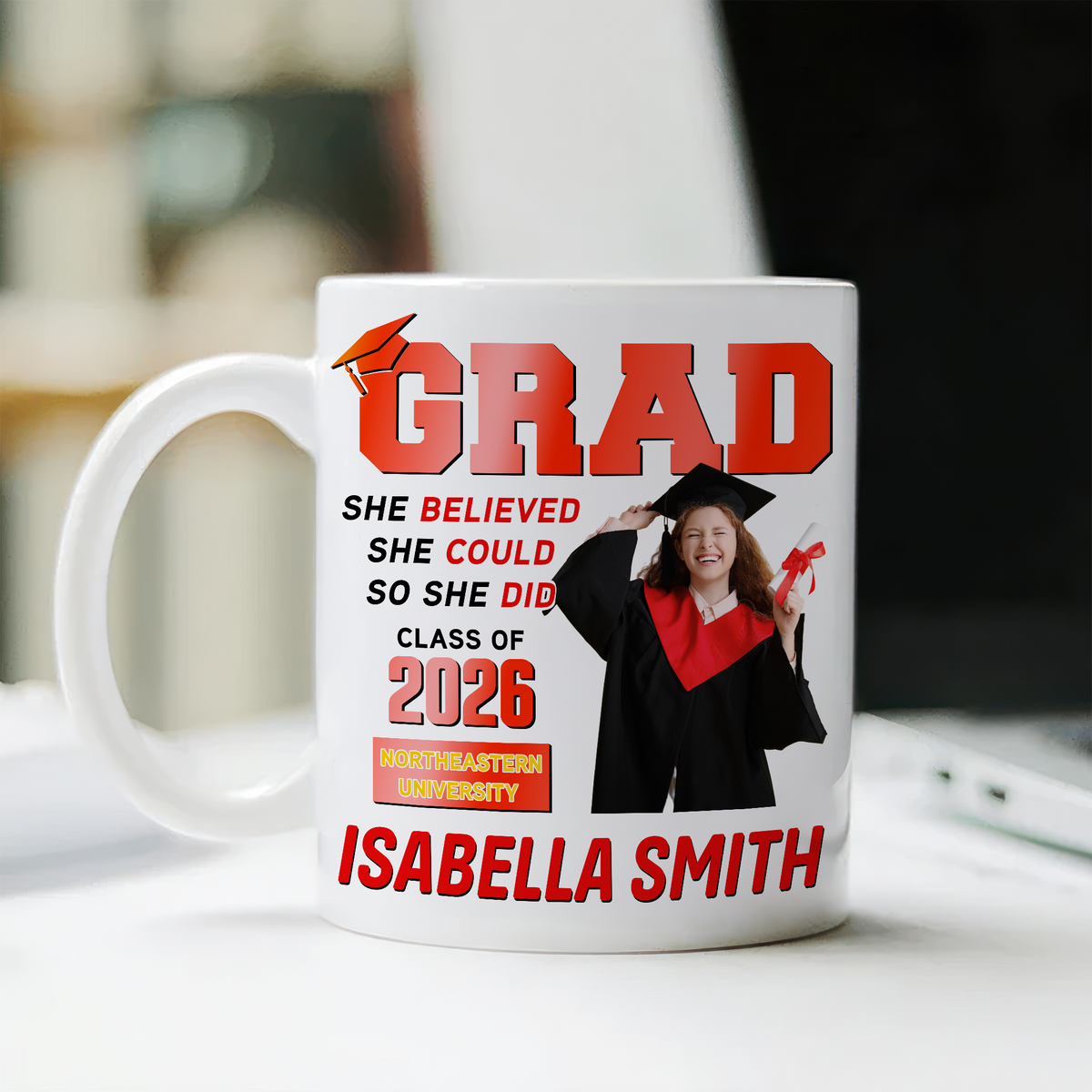 Custom Photo I Did It Graduation Magazine Mug TH10 898605