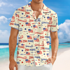 Personalized USA 250th Anniversary Semiquincentennial Hawaii Shirt HO82 901476