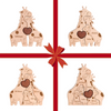 Personalized Giraffe Family Puzzle Personalized Engraved Family Name Puzzle Mother's Day Gift HA75 898886