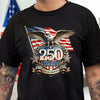 Personalized Patriot Eagle America 250th Anniversary Dark Shirt HO82 901836