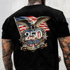 Personalized America 250th Anniversary Patriot Eagle Backside Shirt HO82 901834