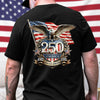 Personalized America 250th Anniversary Patriot Eagle Backside Shirt HO82 901834