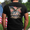 Personalized America 250th Anniversary Patriot Eagle Backside Shirt HO82 901834
