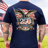 Personalized America 250th Anniversary Patriot Eagle Backside Shirt HO82 901834