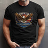 Personalized Patriotic 250th Anniversary God Bless America Eagle 1776–2026 Dark Shirt HO82 901850