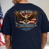 Personalized Patriotic 250th Anniversary God Bless America Eagle 1776–2026 Backside Shirt HO82 901852