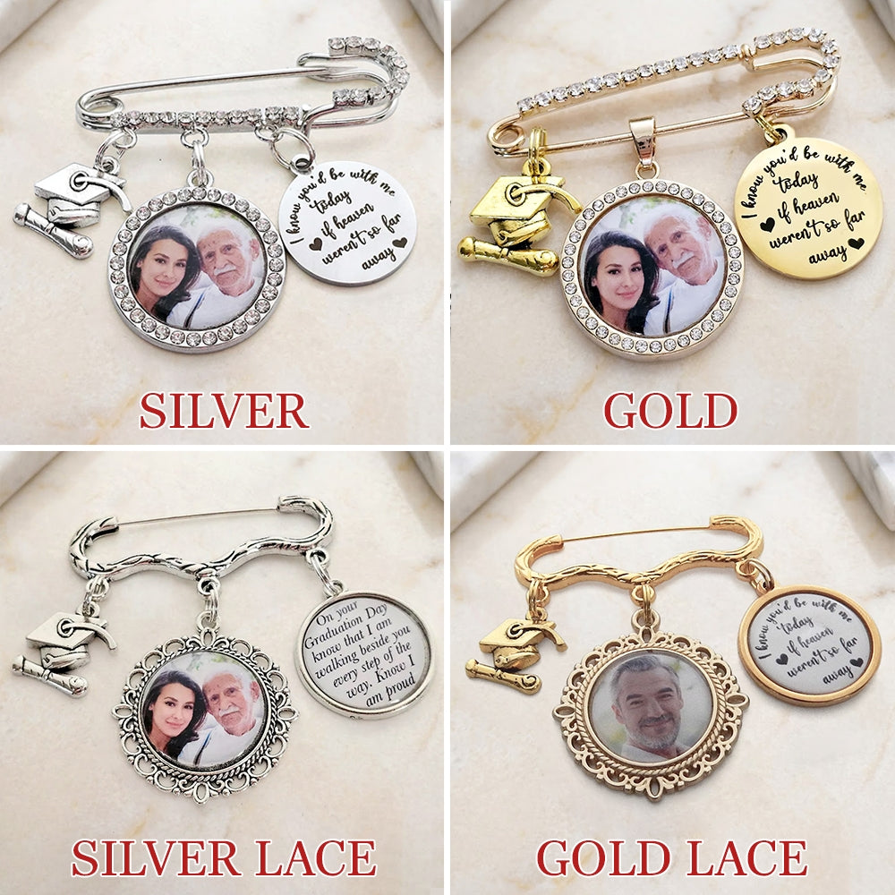 Personalized Photo 2026 Graduation Cap Memorial Tassel Picture Lapel Pin HA75 921076