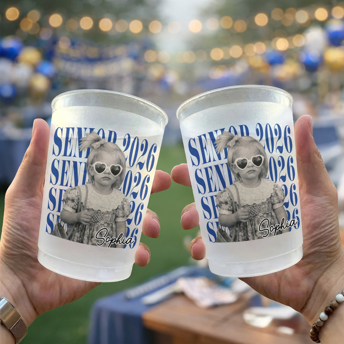 Senior Custom Vintage Photo - Personalized Cups TH10 169607