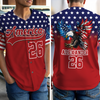 Personalized Patriotic Eagle 1776-2026 Jersey Shirt LM32 899713