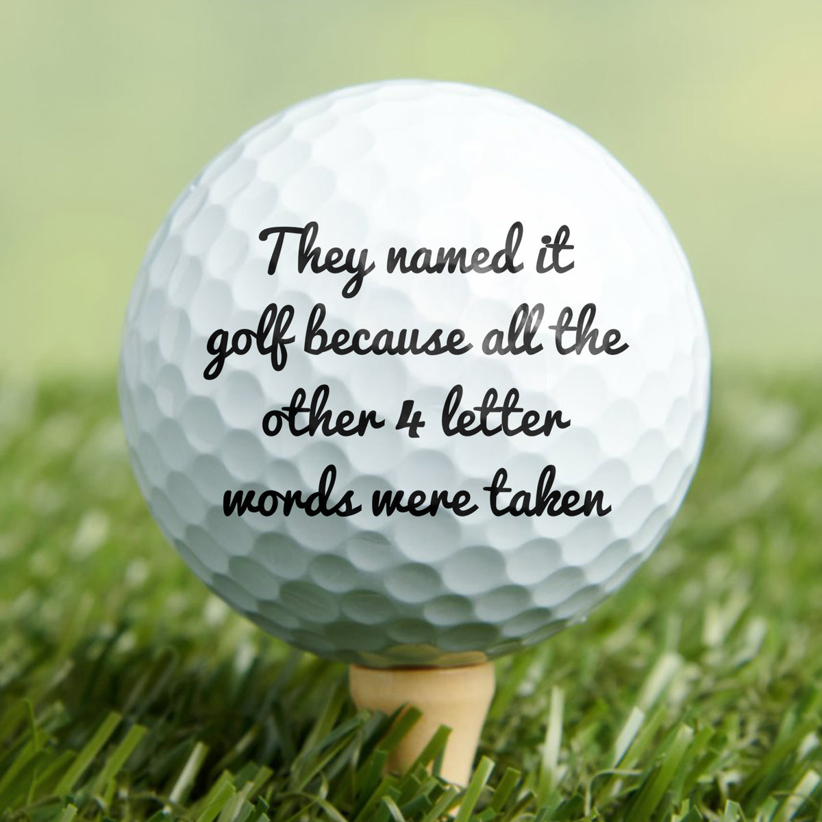 Personalized Golf Humor Golf Balls Gift For Golf Lovers CH07 911224