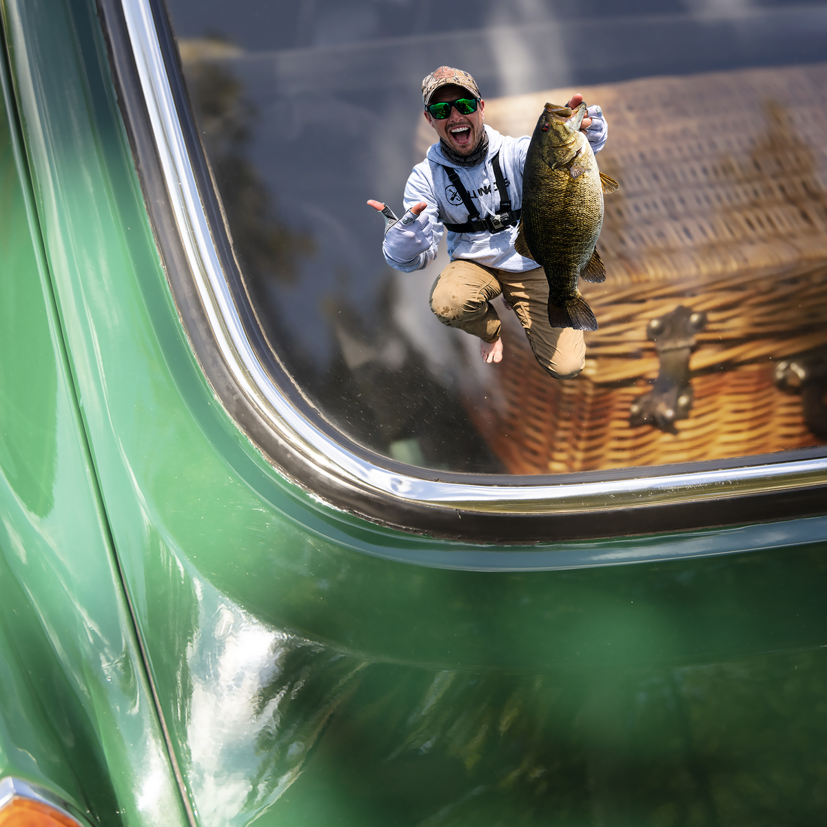 Custom Photo For Fishing Lovers Car Sticker - Gift For Dad, Fishing Lovers HO82 902370