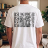 Custom Vintage Photo Best Dog Dad Ever, Best Cat Dad Ever Comfort Shirt Back CH07 911532